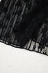 Sheer Floral Lace Long Sleeve Slim Fit Top